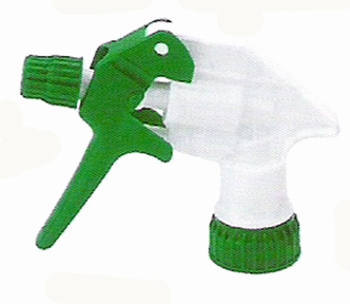 Tex-Spray wit/groen met 17 cm aanzuigbuis