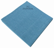 Zakje 5 x Non Woven Microvezeldoek 40 x 38 cm blauw