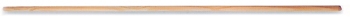 Borstelsteel in hout - 140 cm