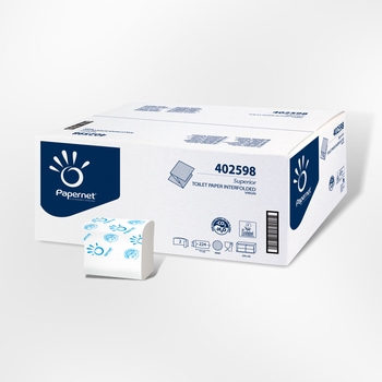 Toiletpapier Bulk Puur Cellulose.Wit 2laags 8960 st.