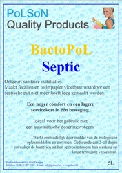 BactoPol Septic 5L - Ideaal voor sanitaire ruimtes