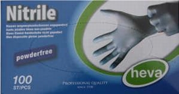 Handschoenen nitril AQL 1,5 blauw 3,5gr - M - 10 x 100st.