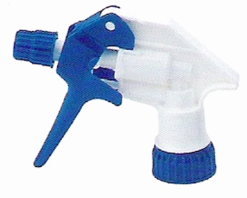 Tex-Spray wit/blauw met 17 cm aanzuigbuis