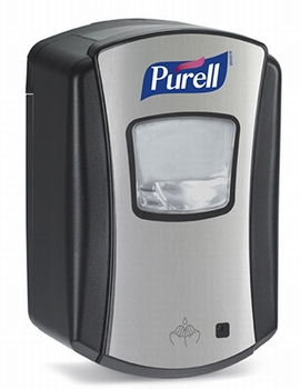 LTX Purell Dispenser 700ml Chrome/Black 4 st.