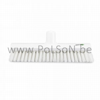 Schuurborstel 30 Cm - Wit 6st.