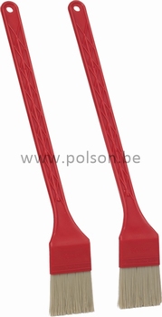 Toastborstelset polypropyleen 400 x 50 x 60 mm Rood