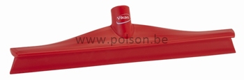 Eenbladige vloerwisser 95 x 40 x 400 mm Rood