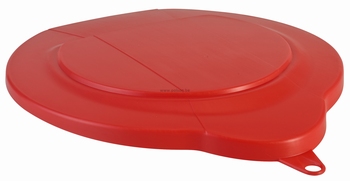Emmerdeksel: 295 x 15 x 253 mm Rood
