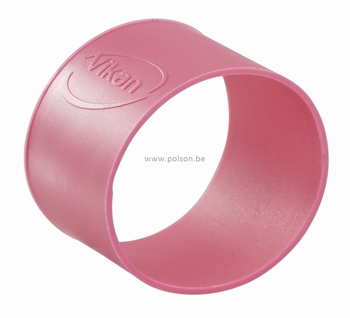 Rubber ring: per set van 5 ringen Ø 40 mm Roze