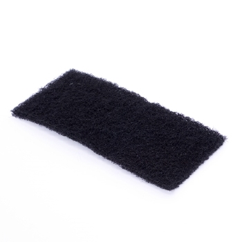 Doodle bug schuurpad dun - 25 x 10 x 1 cm - ZWART