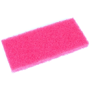 Doodle bug schuurpad - 25 x 10 x 2,5 cm - ROOD