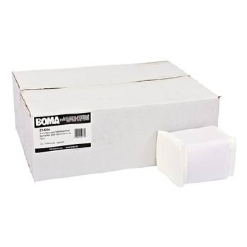 Servetten voor tafeldispenser - zuiver tissue - 1 laags - 25 x 30 cm - WIT - 1800 stuks (12x150)