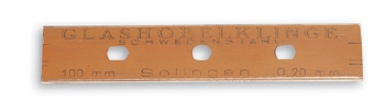 Vervangmes voor schraper - 10 cm - set 10 stuks