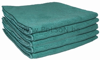 Zakje 5 x Tricot Soft 40 x 40 cm groen