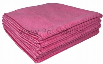 Zakje 5 x Tricot Soft 40 x 40 cm fuchsia