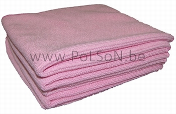 Zakje 5 x Tricot Luxe 32 x 30 cm roze