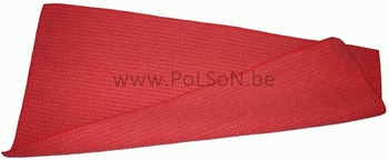 Gewafelde dweil 55x27cm rood voor Rakleto 1st.