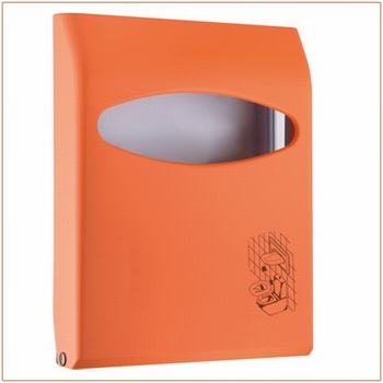 Toiletbrilovertrekdispenser Mini 200vel Oranje 1st