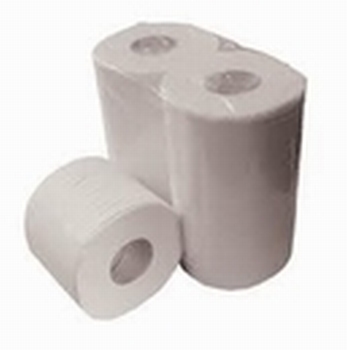 Toiletpapier 2-laags Recycled wit 400vel 40 rol