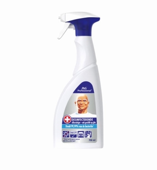 Mr Proper Pro Desinfect. glas- en allesreiniger 6 x 750ml