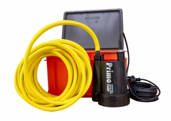 PRIMO BOX vlakzuigpomp kit in box met slang 250W 230V