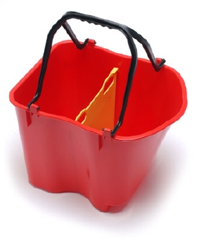 Emmer met scheidingswand - 28 l (2 x 14 l)