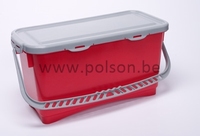 Hermetisch afsluitbare emmer Top-Down - 20 l - ROOD