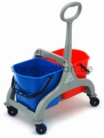 MopCar 2 - 2 x 15 l - BLAUW/ROOD