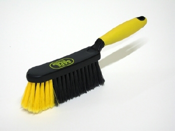 Handveger industrie zacht - 28 cm - ZWART/GEEL