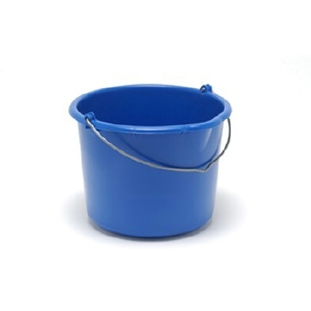 Emmer - rond - 12 l - BLAUW