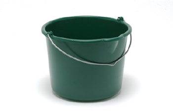 Emmer - rond - 12 l - GROEN