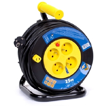 Kabelhaspel - 25 m - 3 x 1,5 mm²
