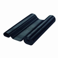 Geribde rubbermat 3 mm - afsnijding per lopende meter, rolbr
