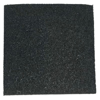 Rubber ondermat 10 mm - afsnijding per lopende meter, rolbreedte 1,25 m