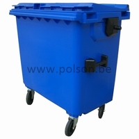 Container met 4 wielen - 770 l - BLAUW