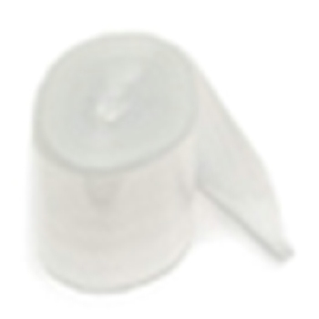 LD zak - 45 x 50 cm - T30 - 20 l - TRANSPARANT - rol 50 stuks