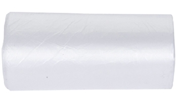 HD zak - 50 x 55 cm - T10 - 25 l - TRANSPARANT - rol 50 stuks