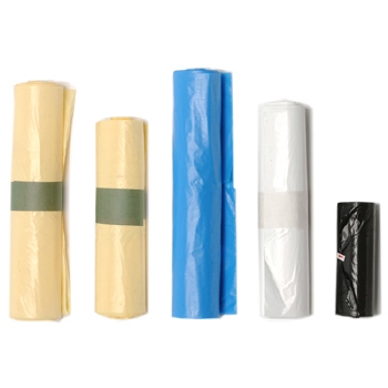 HD zak "universal" - 70 x 110 cm - T20 - 115 l - BLAUW - rol 25 stuks