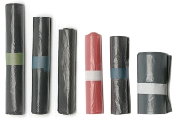 HD zak - 120 x 140 cm - T40 - 365 l - GRIJS - rol 15 stuks