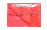 LD zak - 70 x 110 cm - T45 - 115 l - ROOD - rol 25 stuks