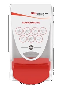 Deb. Sanitise 1000 - 1 liter dispenser transp.