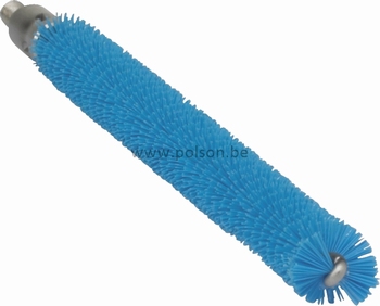 Flessenborstel flexibele steel - ø12 x 190 mm blauw