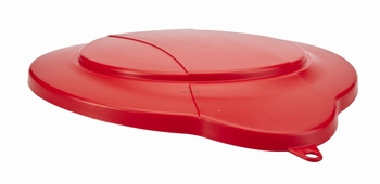 Emmerdeksel polipropyleen 373 x 25 x 310 mm rood