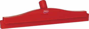 Tweebladige vloertrekker 105 x 45 x 400 mm - rood