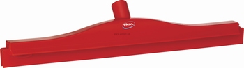 Tweebladige vloertrekker 105 x 45 x 500 mm - rood