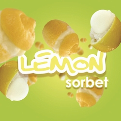 Mini Lemon Sorbet minivulling 100ml/65gr. 3000shots /12 st
