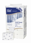 Tork Premium Hand Towel Interfold Soft (Carry Pack)