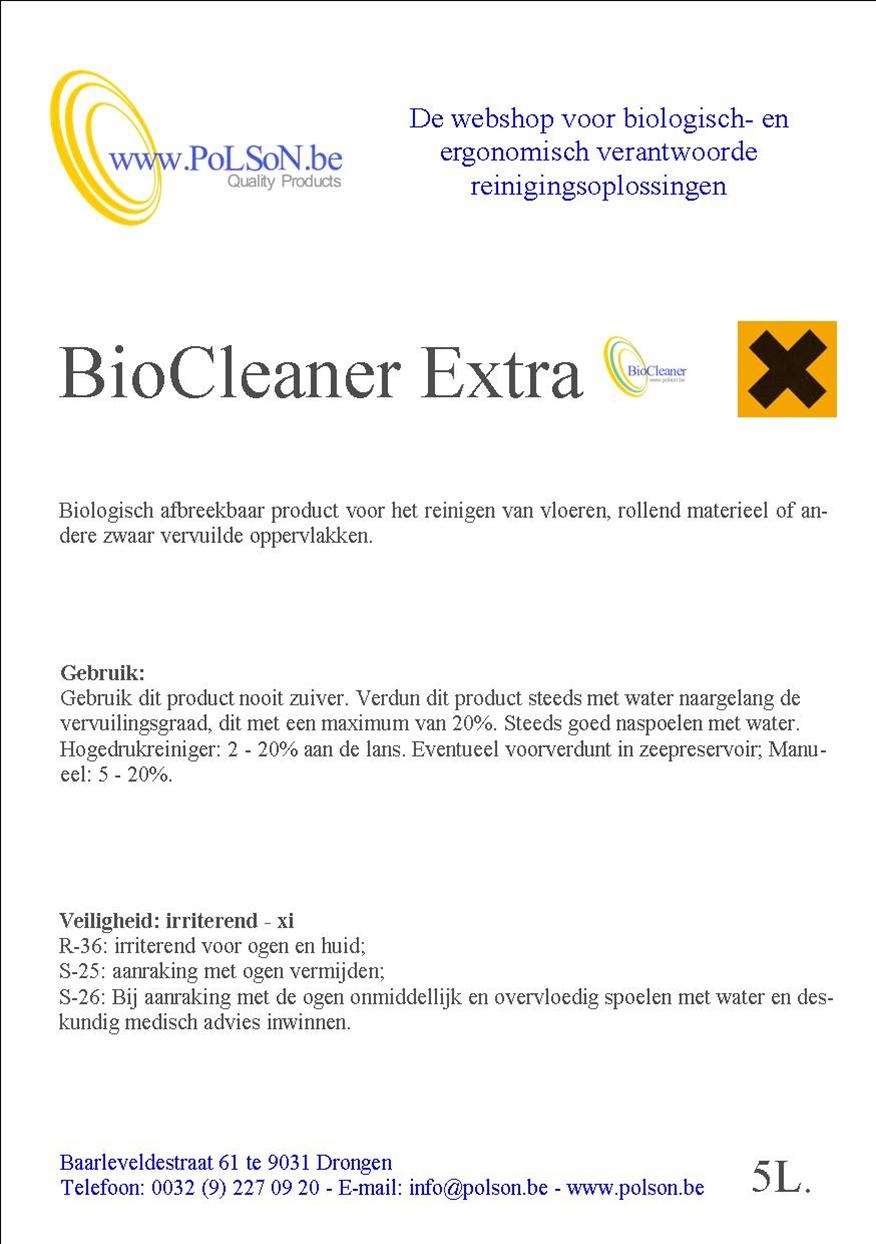 BIOCLEANER EXTRA 5L.