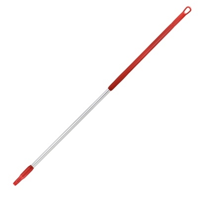 Monobloc ALU steel 150cm ø32mm met schroefdraad ROOD 10st.