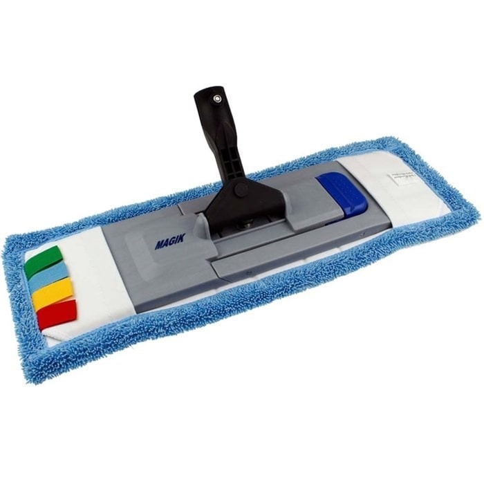 Mophouder Speed Clean40cm zw/gr met klemmen